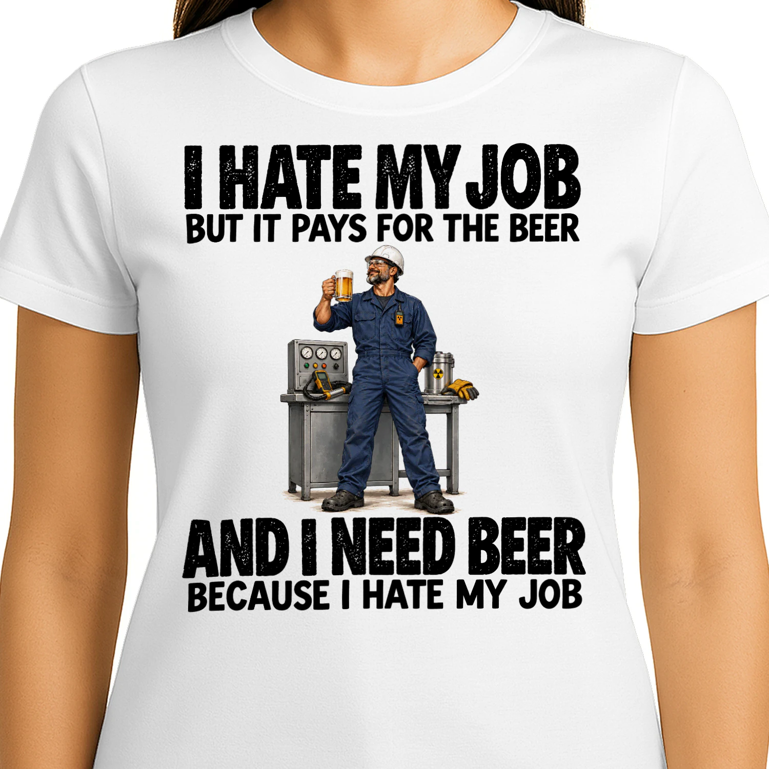 Nuclear Work Job Humor T Shirt JHU0042