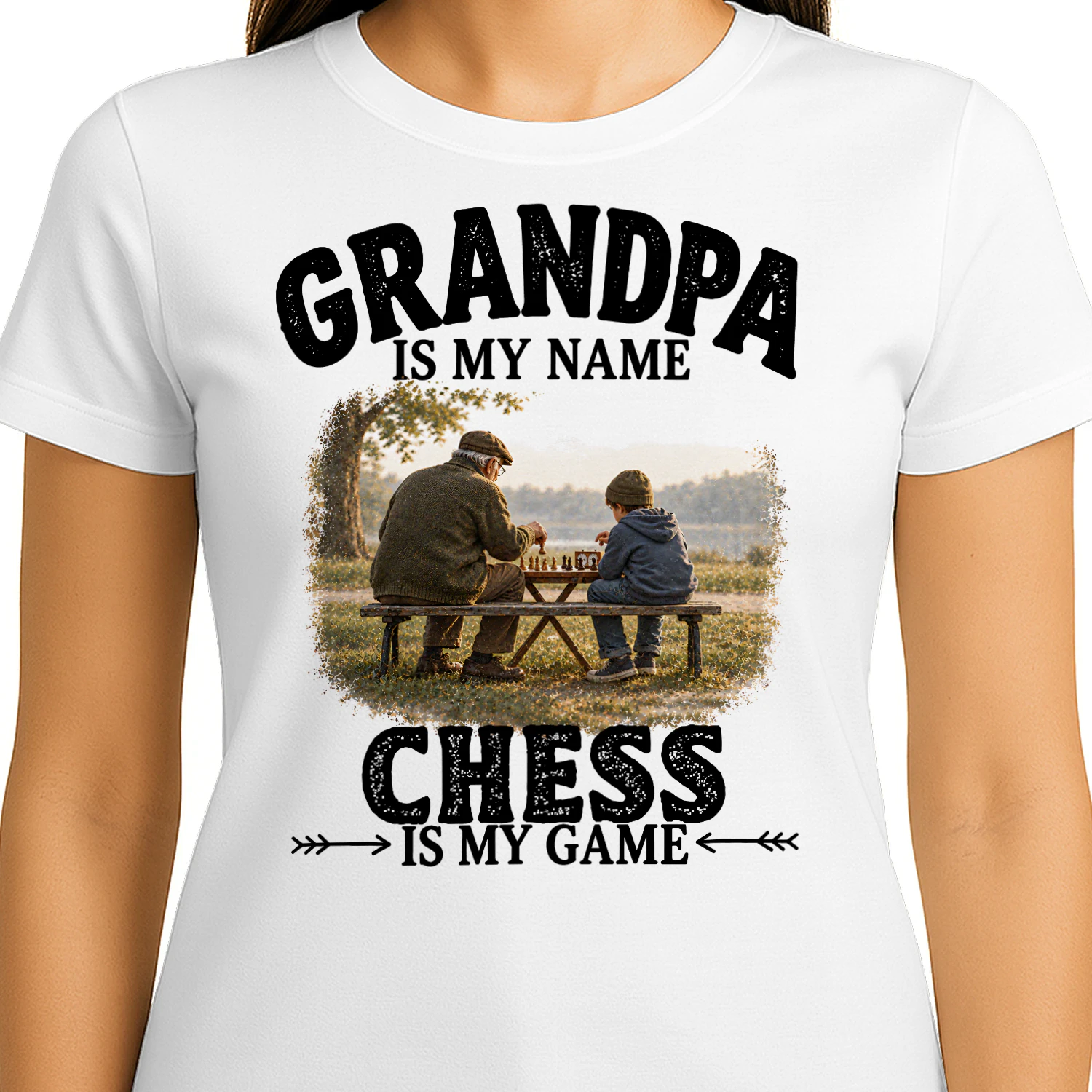Chess Is My Game Grandpa T Shirt GRP0016