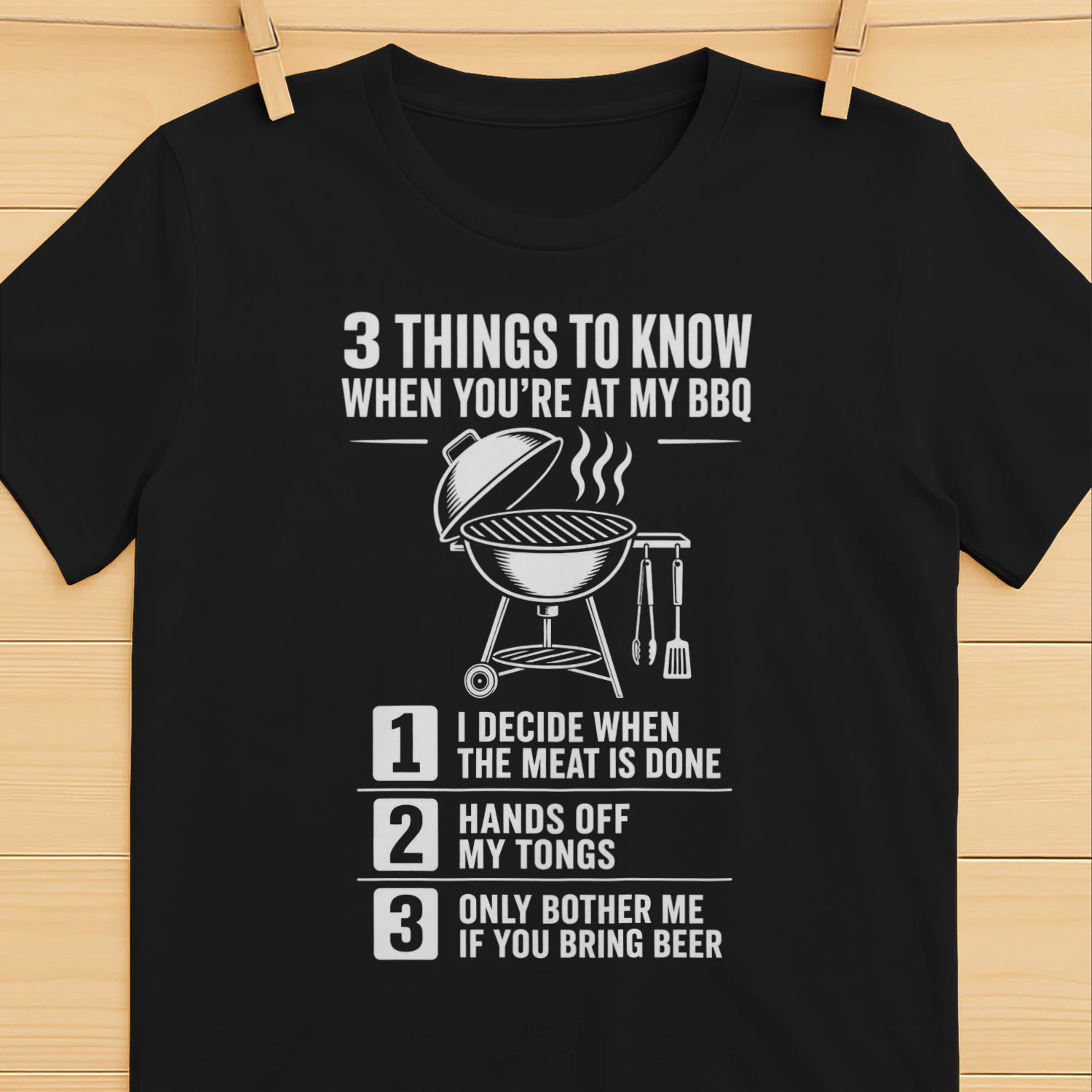 3 Things to Know at My BBQ Shirt