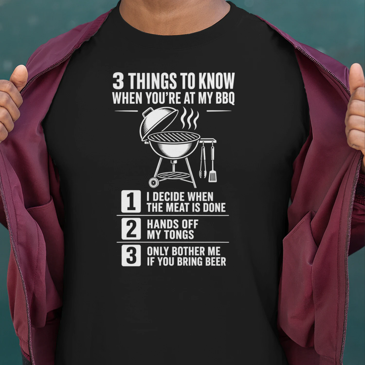 3 Things to Know at My BBQ Shirt
