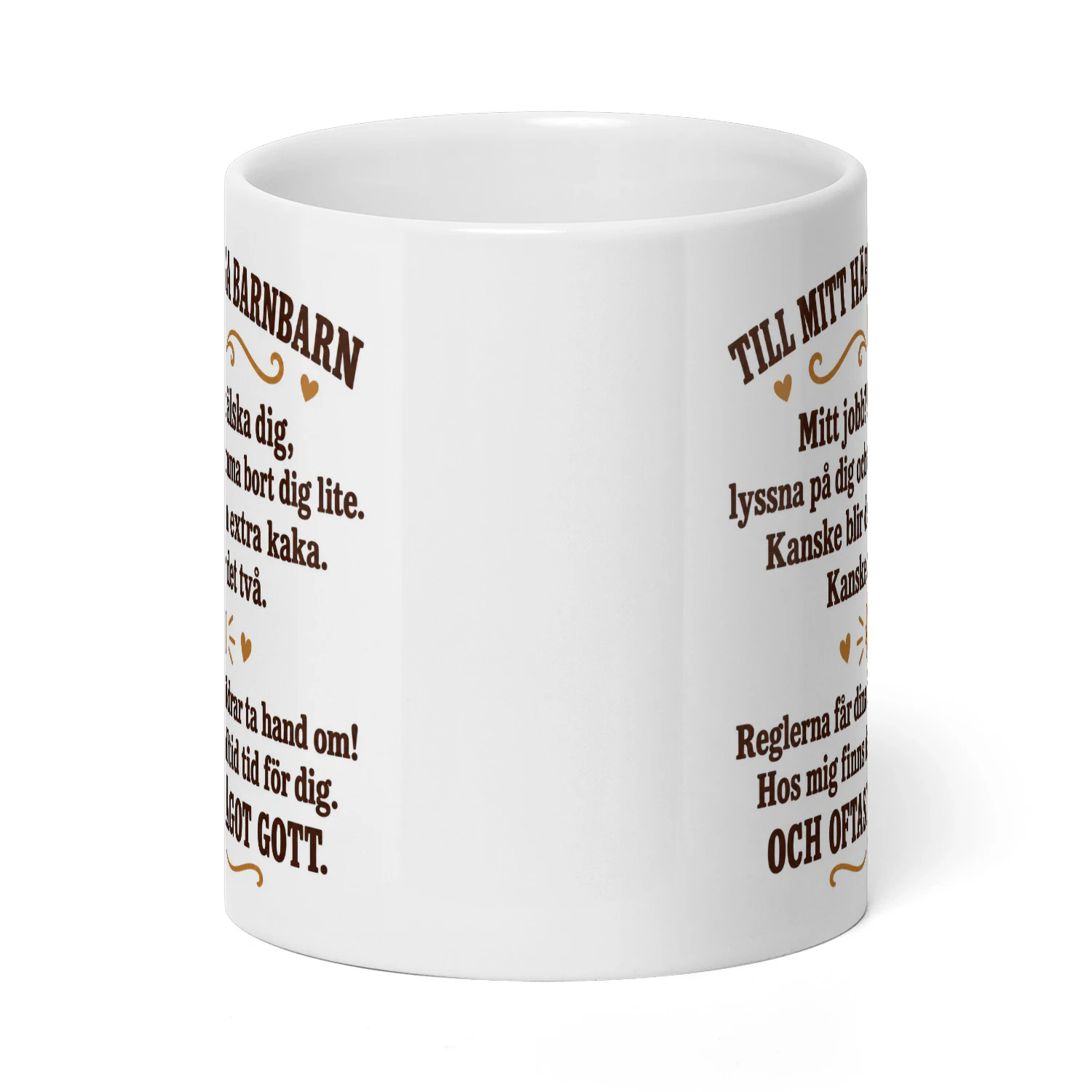 ☕ Den perfekta presenten till ditt älskade barnbarn! ❤️