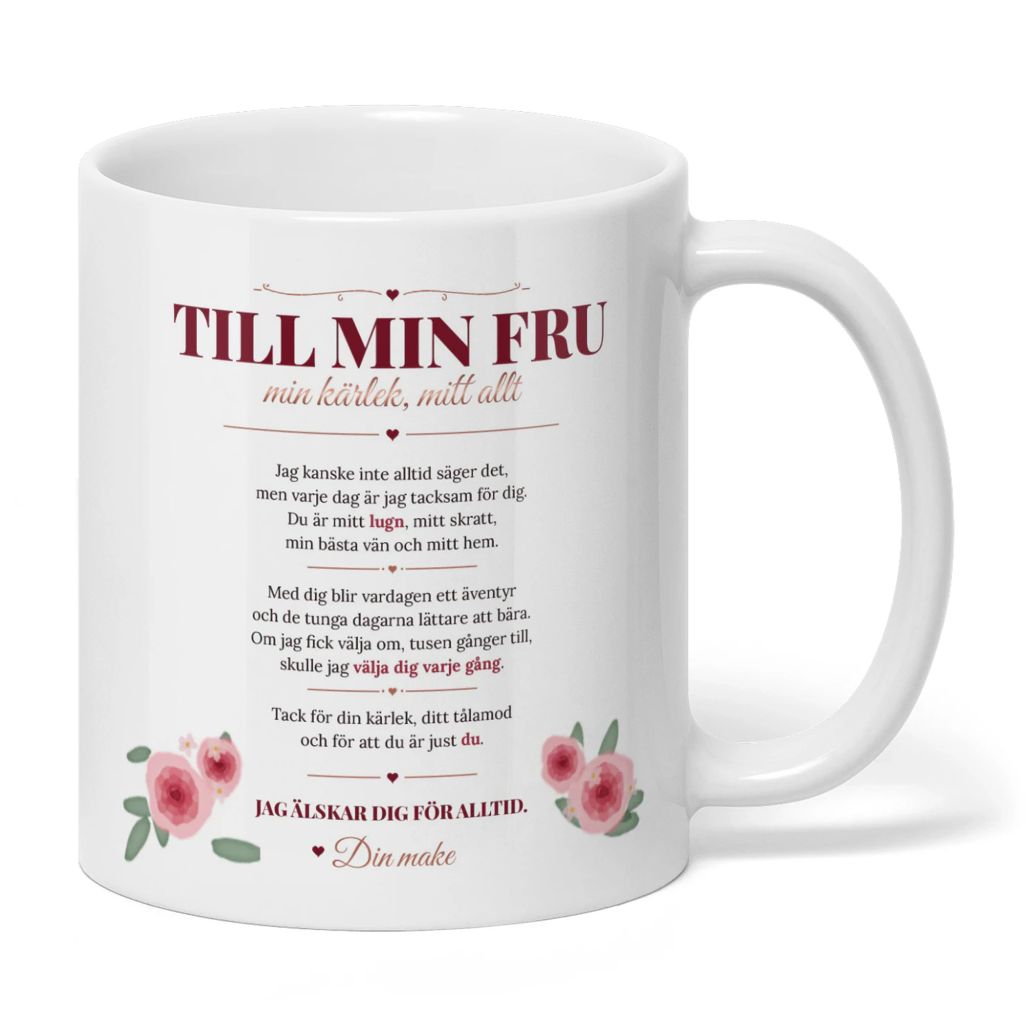 ☕ Den perfekta presenten till din älskade fru! ❤️