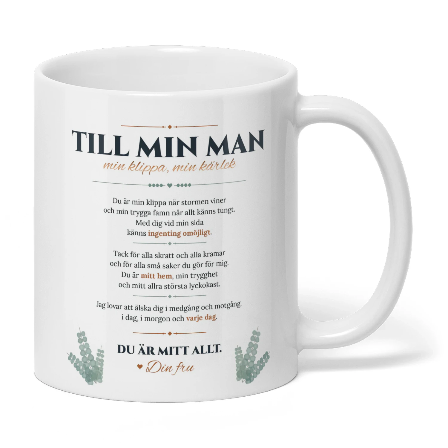 ☕ Den perfekta presenten till din älskade man! ❤️