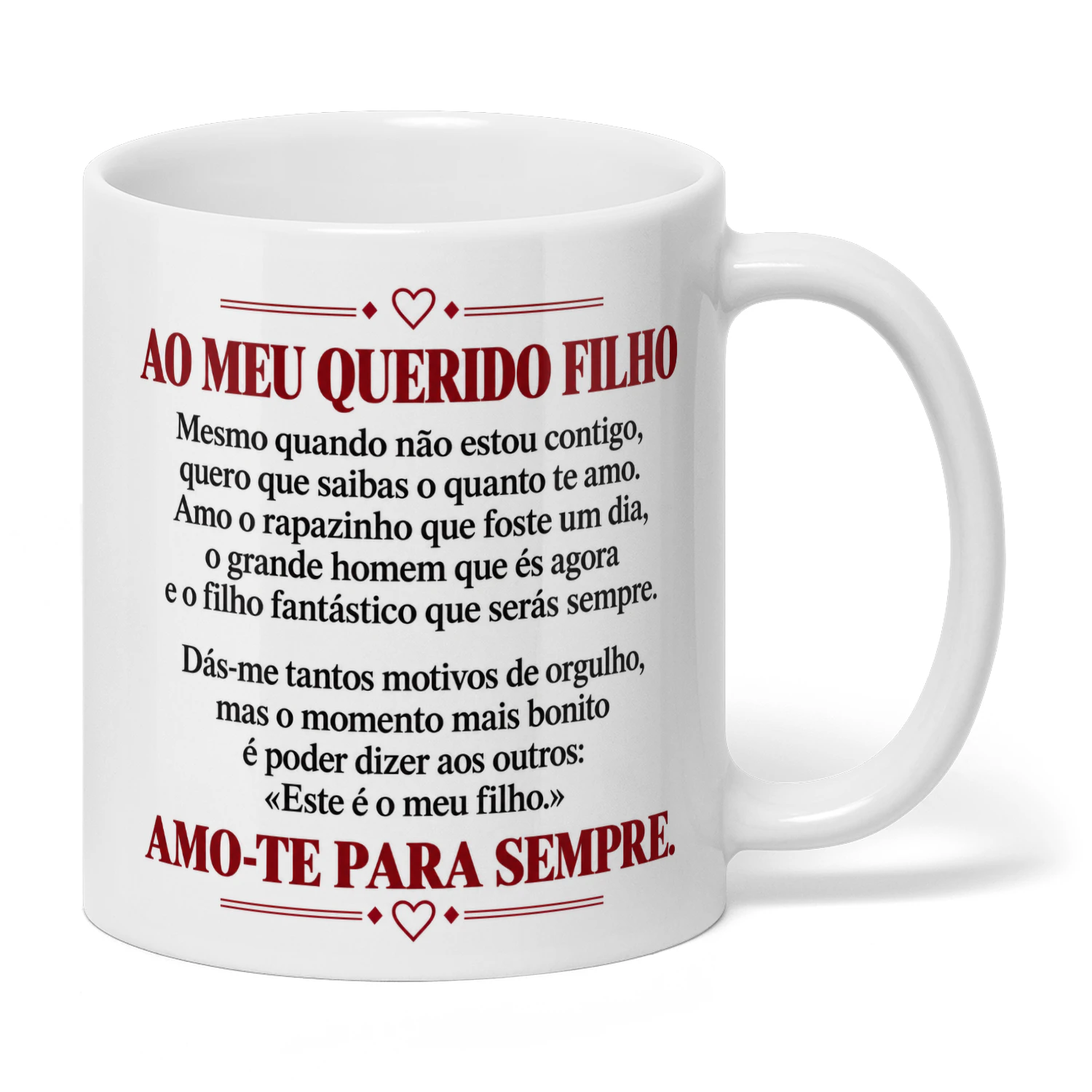☕ O presente perfeito para o seu querido filho! ❤️