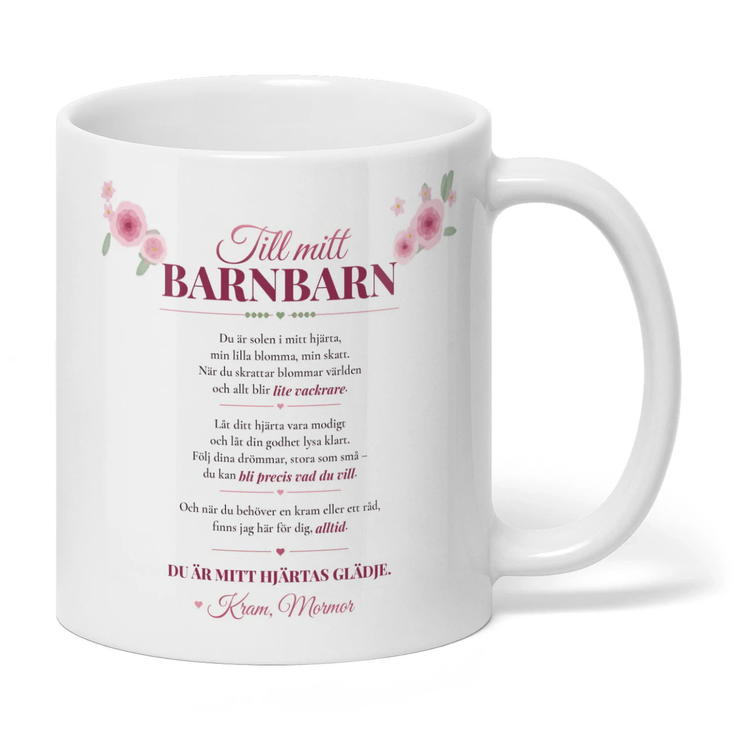 ☕ Den perfekta presenten till ditt älskade barnbarn! ❤️