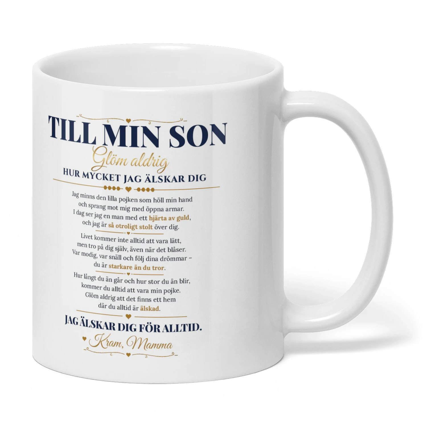 ☕ Den perfekta presenten till din älskade son! ❤️