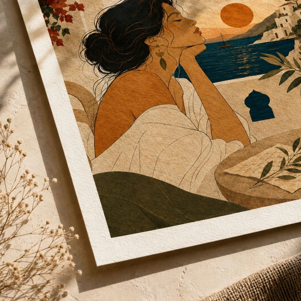 Todavía Te Siento — Mediterranean Love Wall Art