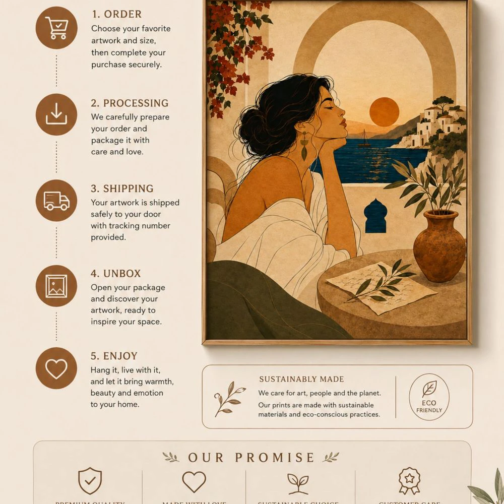 Todavía Te Siento — Mediterranean Love Wall Art