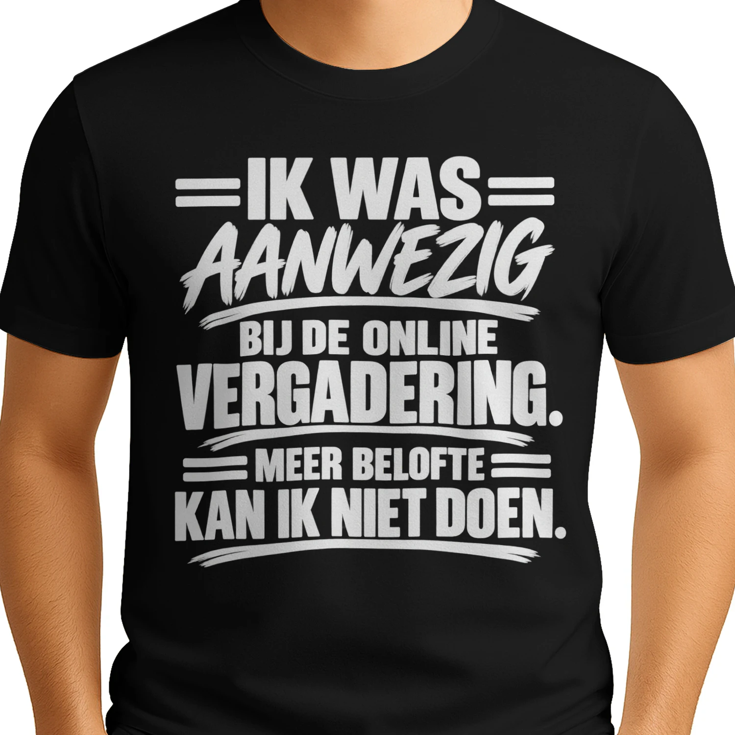 Ik Was Aanwezig Bij De Online Vergadering – Meer Belofte Kan Ik Niet Doen