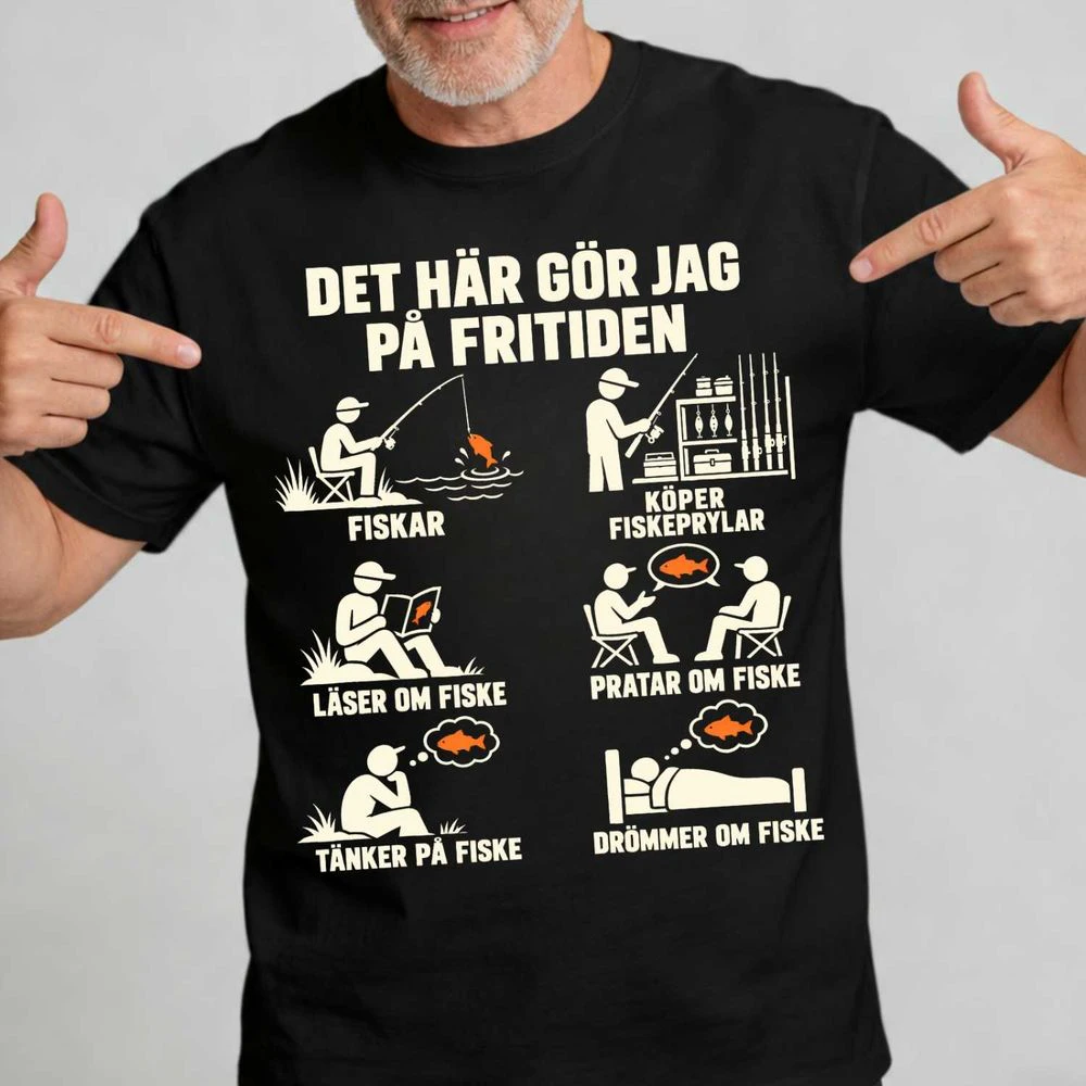 Rolig fiske T-shirt