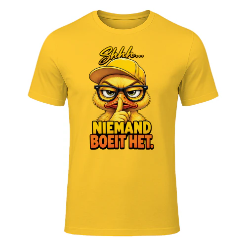 Shhh... niemand boeit het