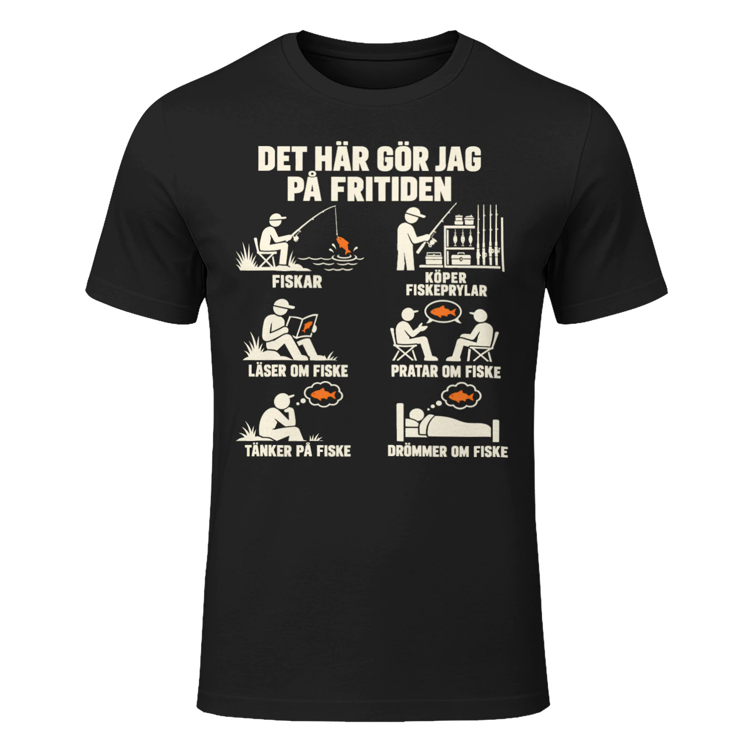 Rolig fiske T-shirt