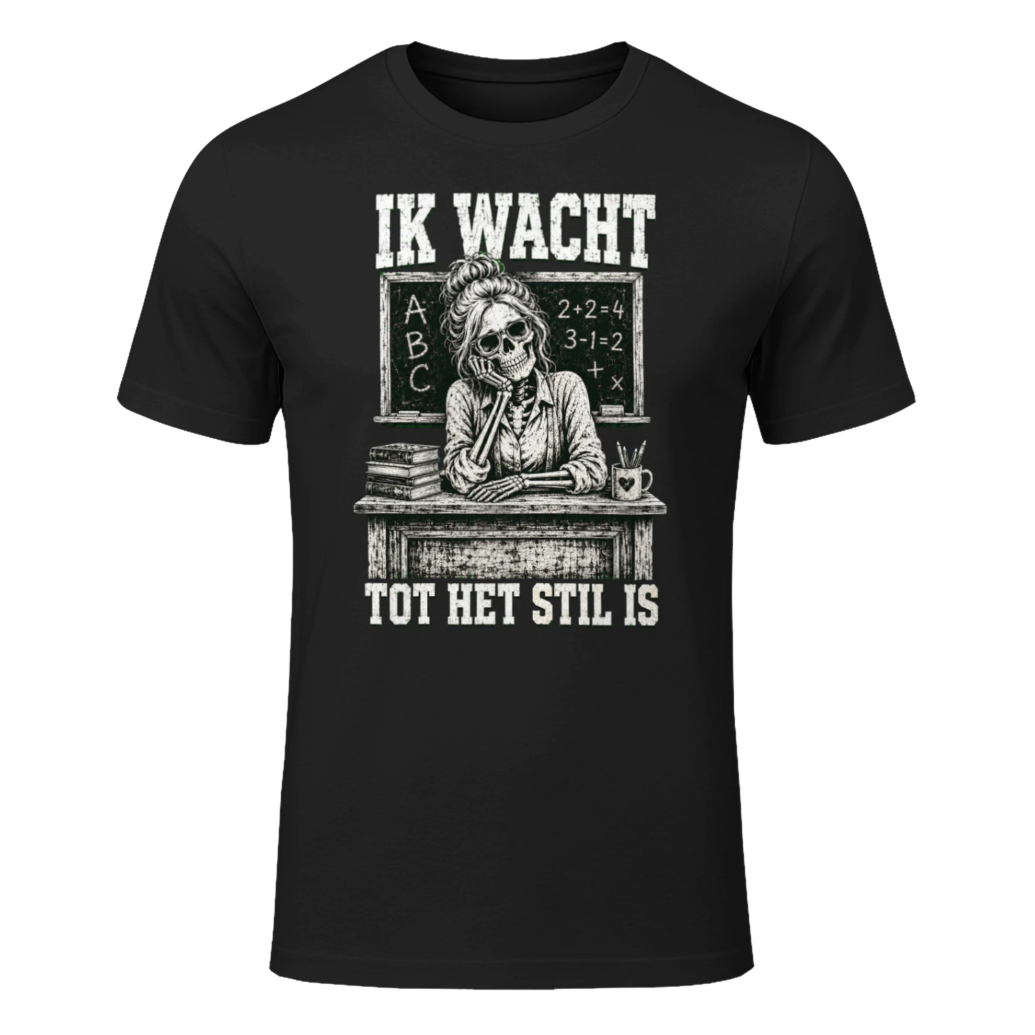 Ik Wacht Tot Het Stil Is T-shirt