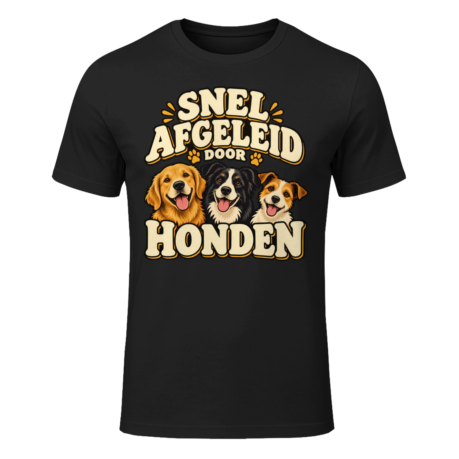 Snel Afgeleid Door Honden T-shirt