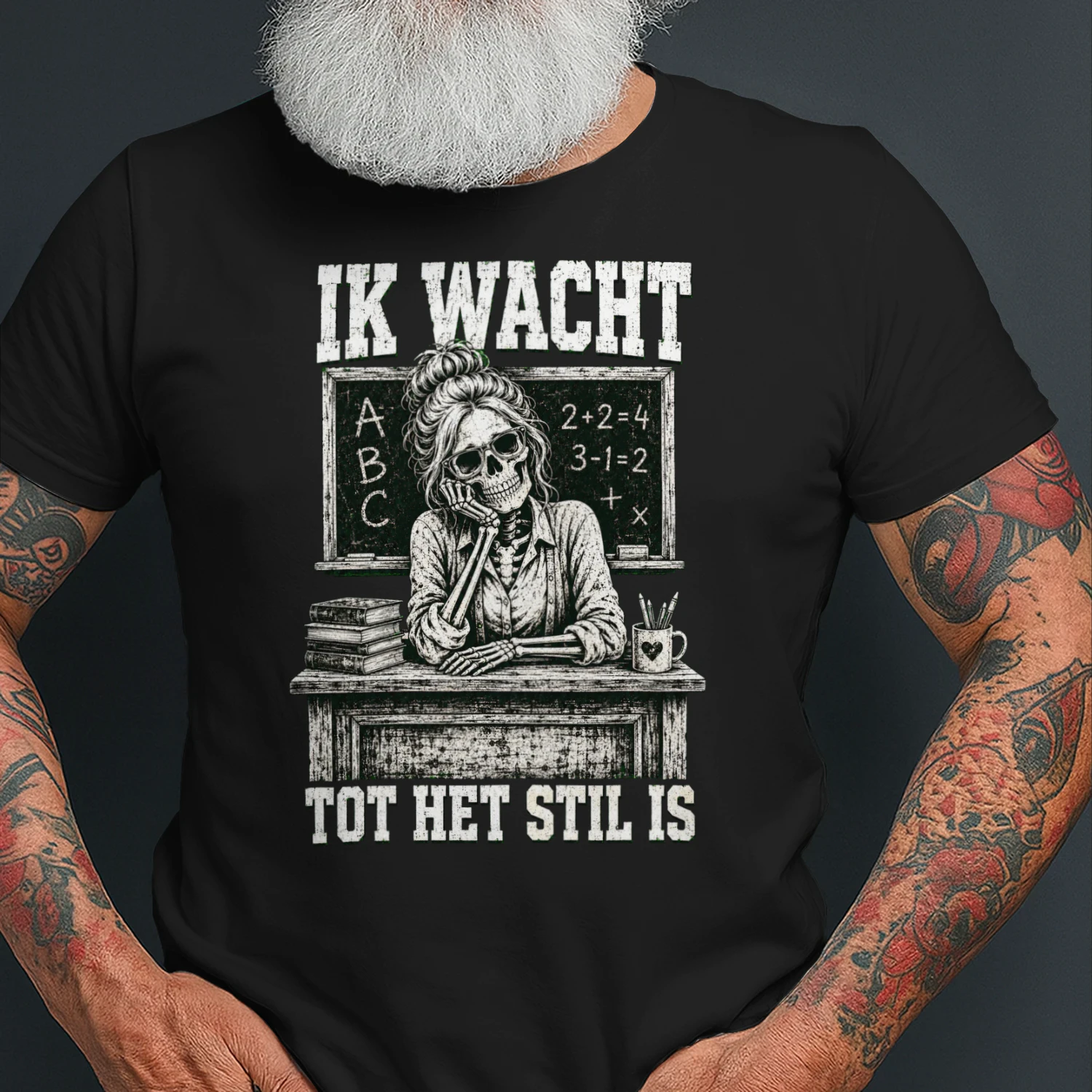 Ik Wacht Tot Het Stil Is T-shirt