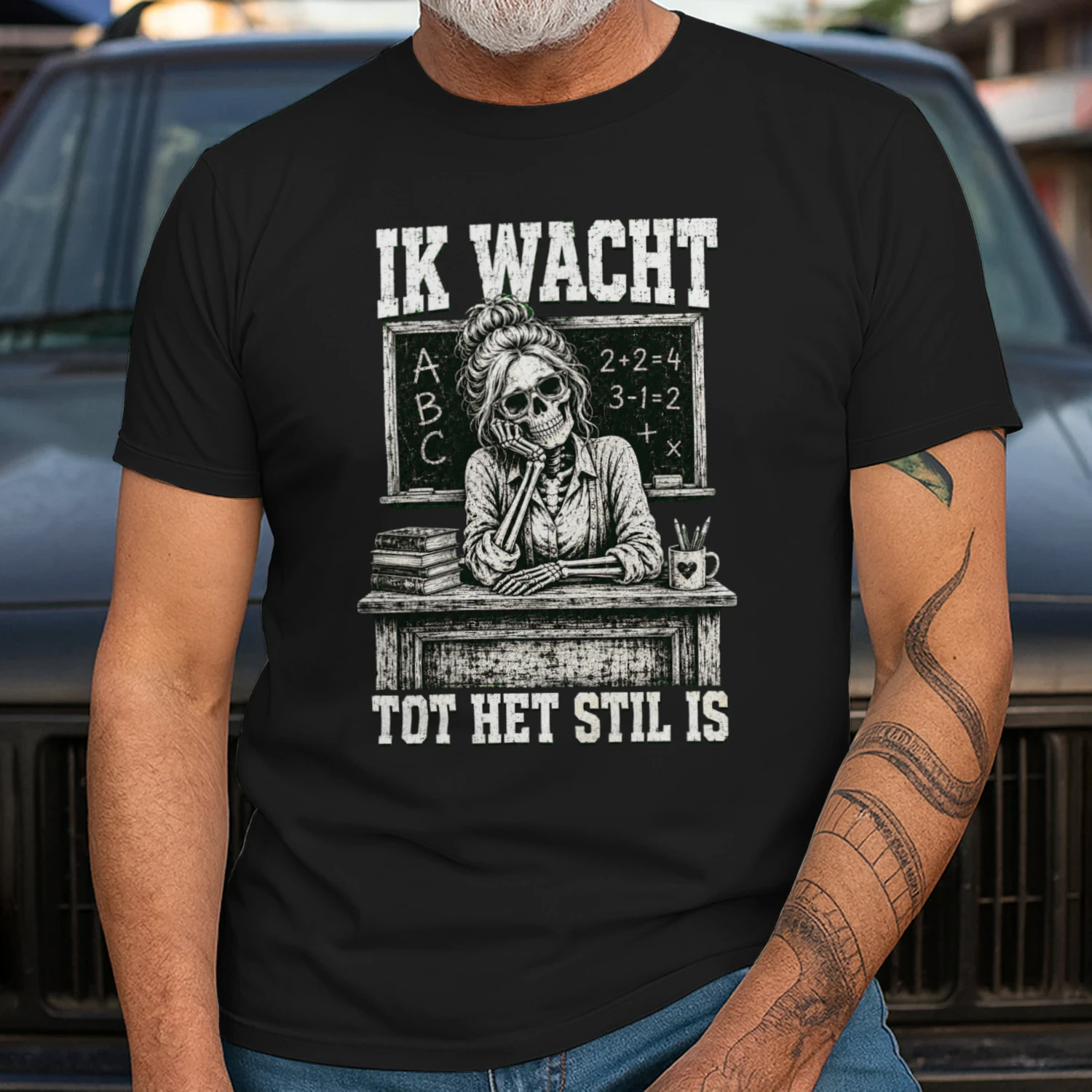 Ik Wacht Tot Het Stil Is T-shirt