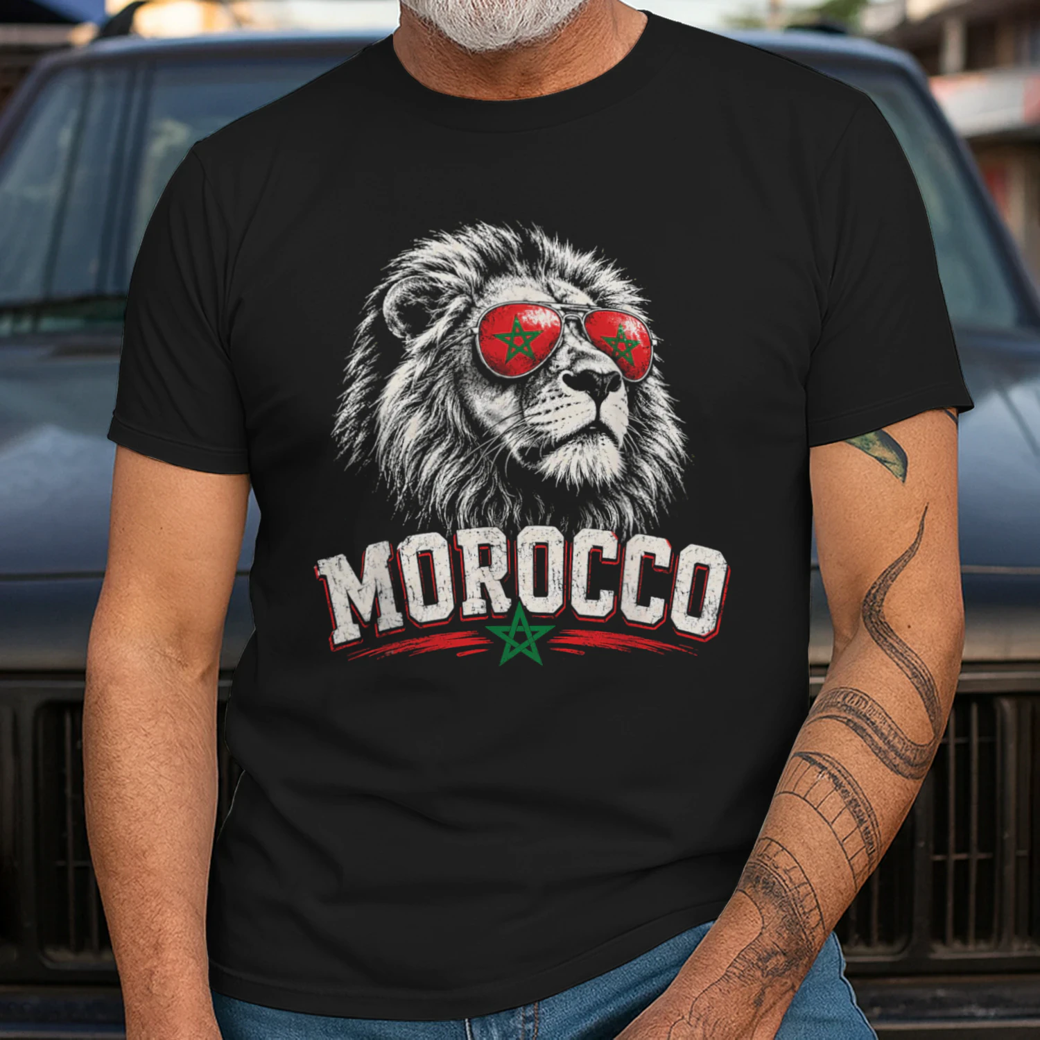 Morocco Lion T-shirt