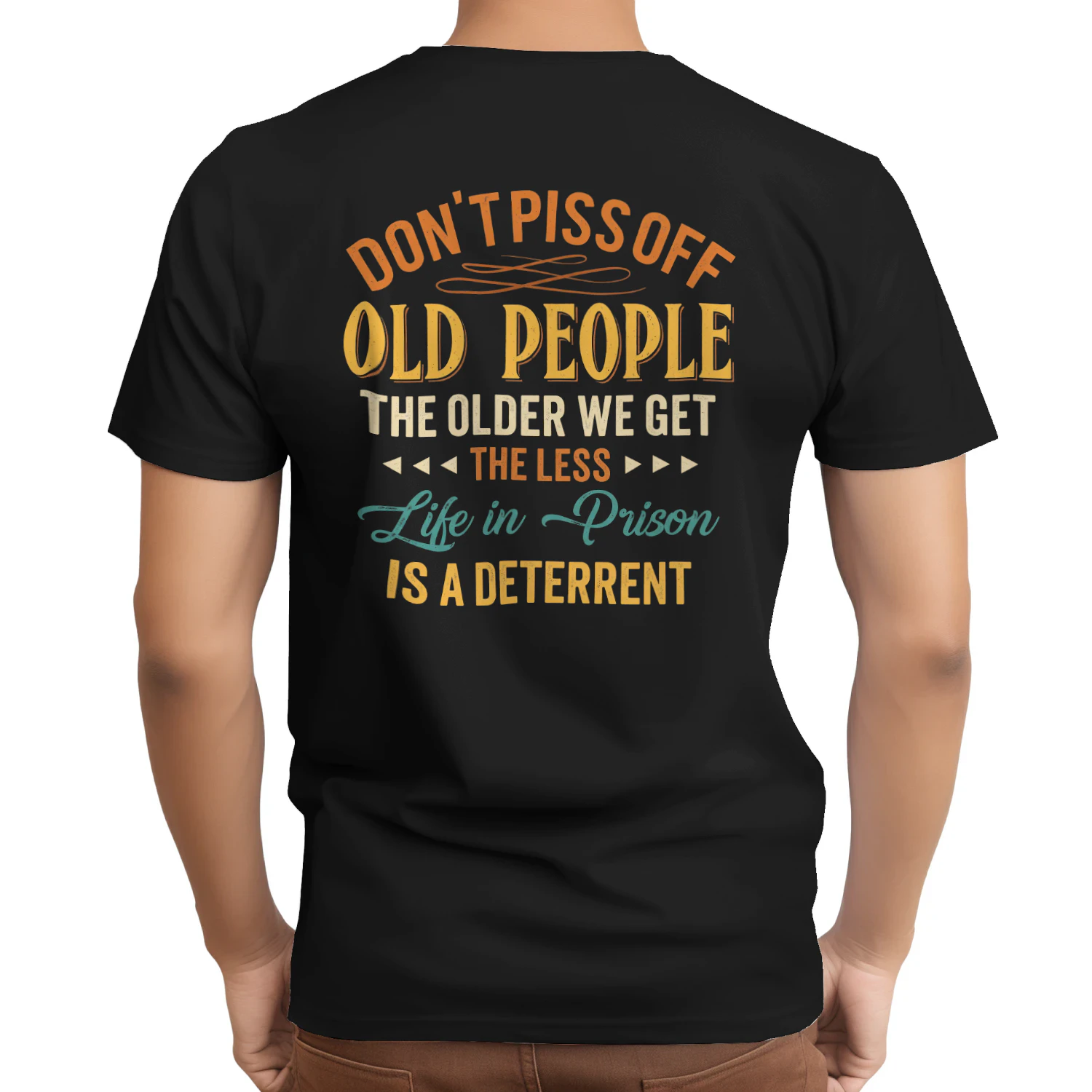 Don’t Piss Off Old People Unisex T-shirt
