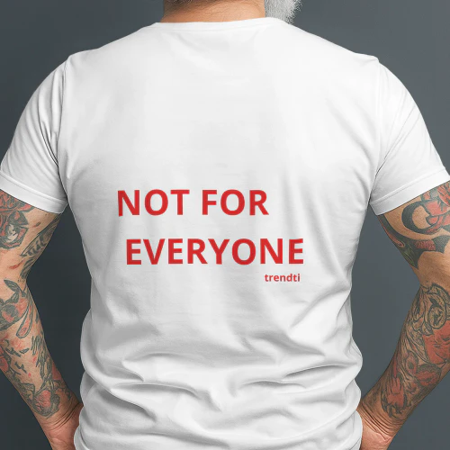 not for everyone 