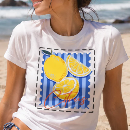 T-shirt Amalfi coast style