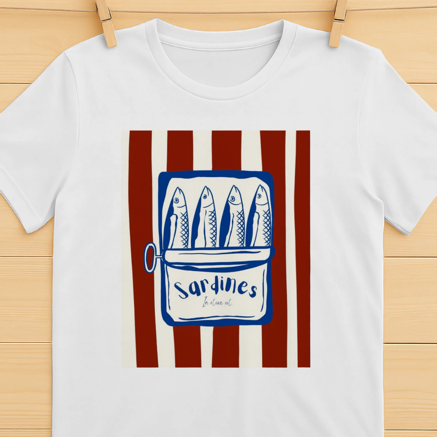 T-shirt Sardines italian