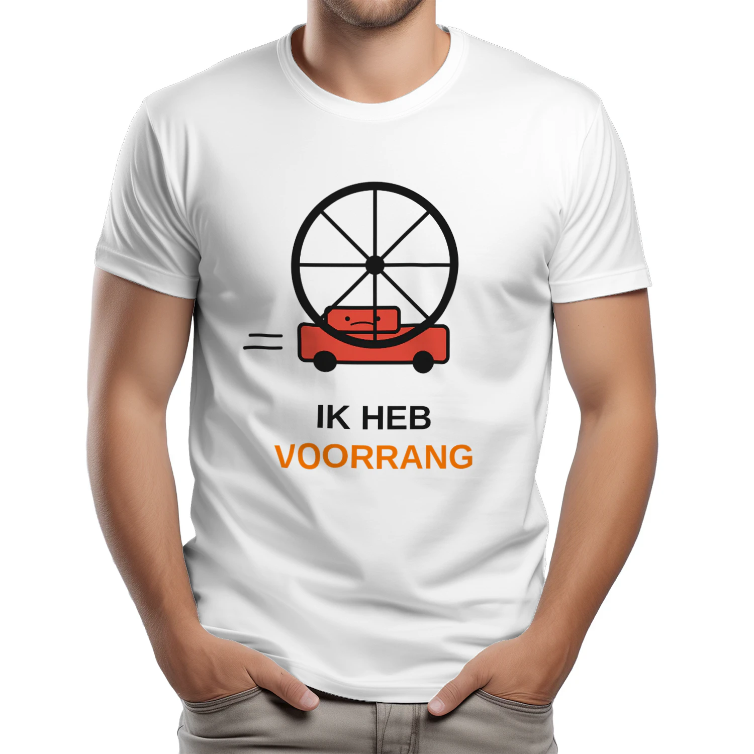 T-shirt Ik heb voorang