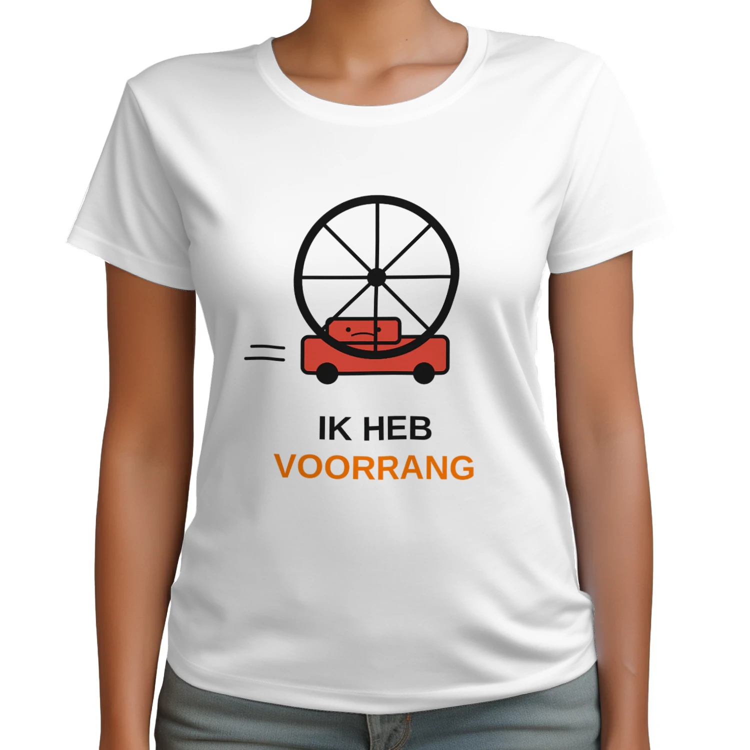 T-shirt Ik heb voorang