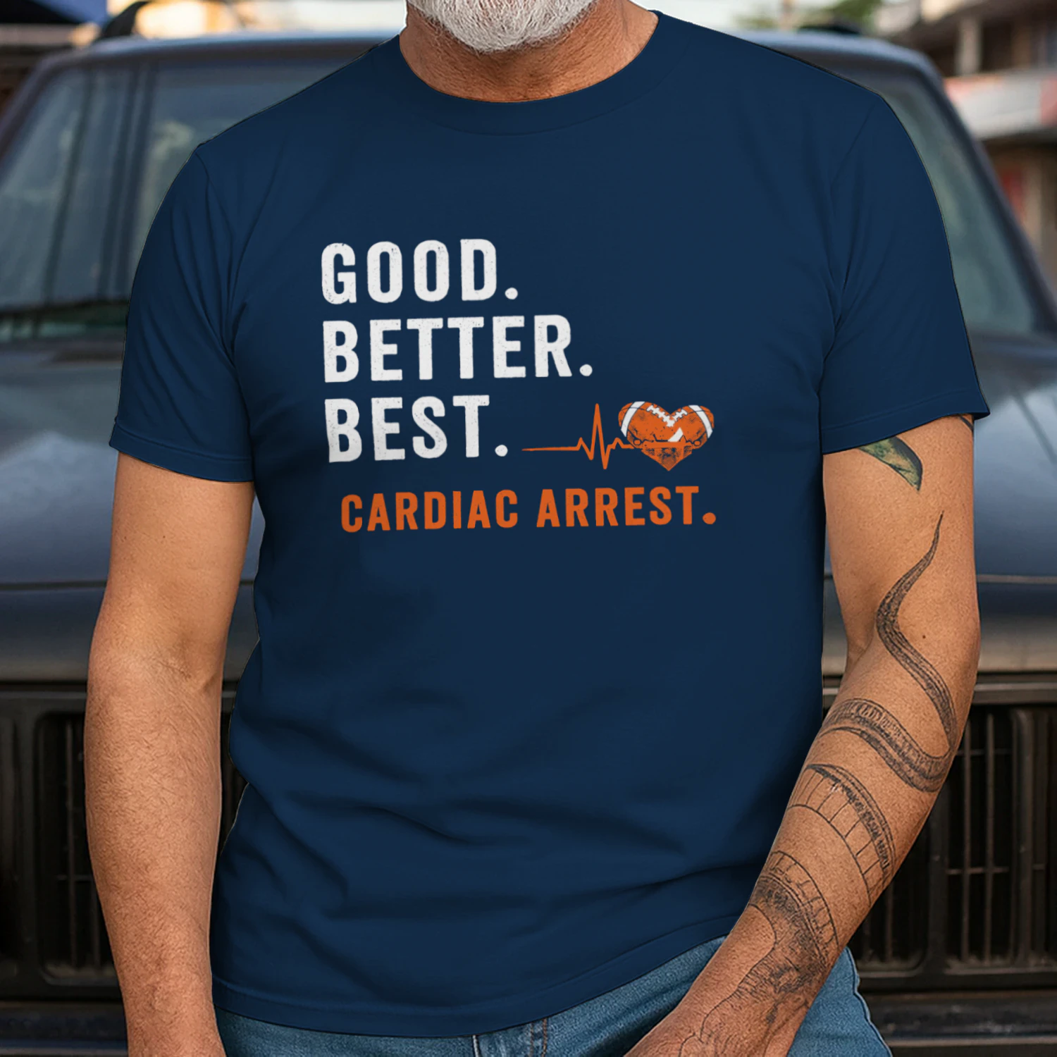Chicago Bears Good Better Best Cardiac Arrest Football