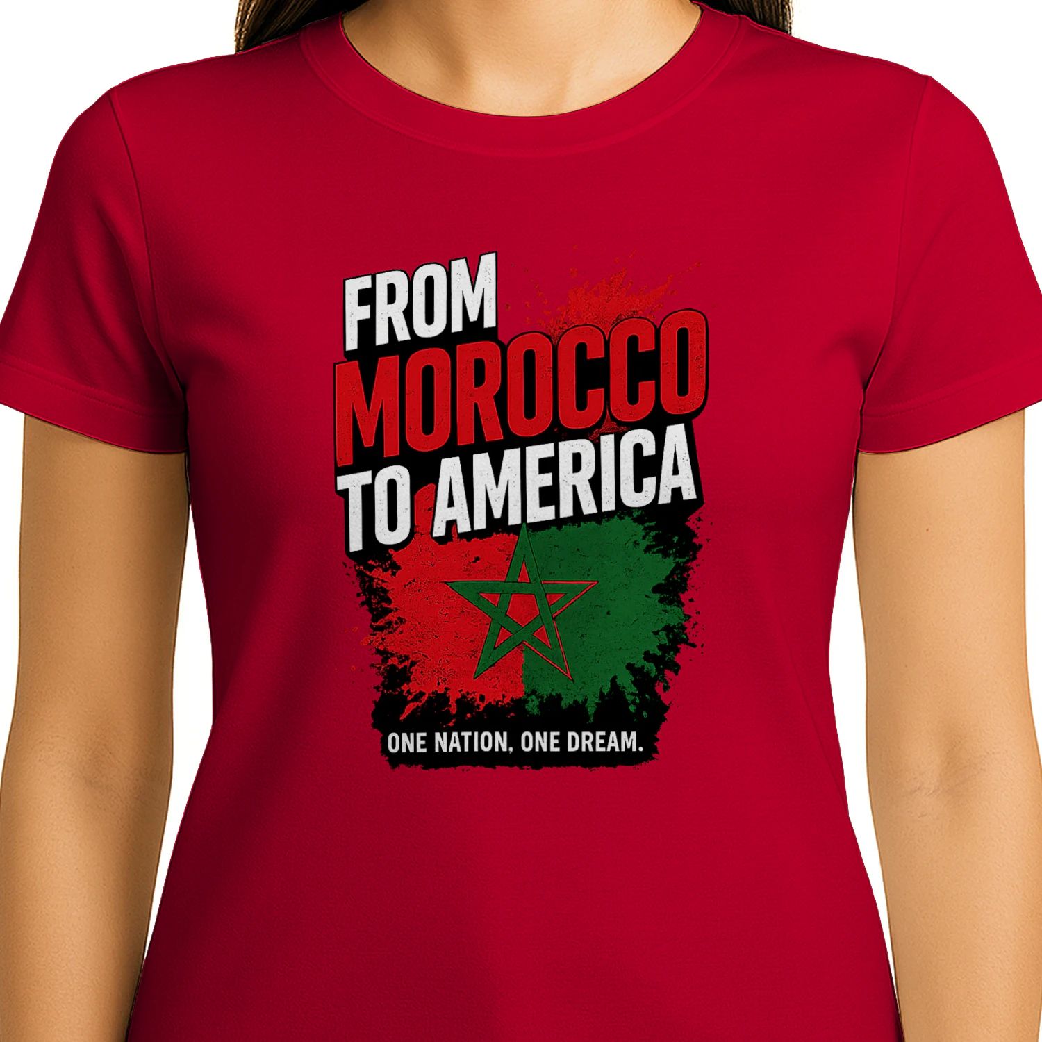 From Morocco to America Fan T-Shirt