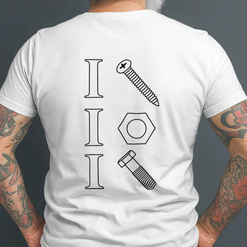 I Nut Screw Funny Construction Mechanic Shirt