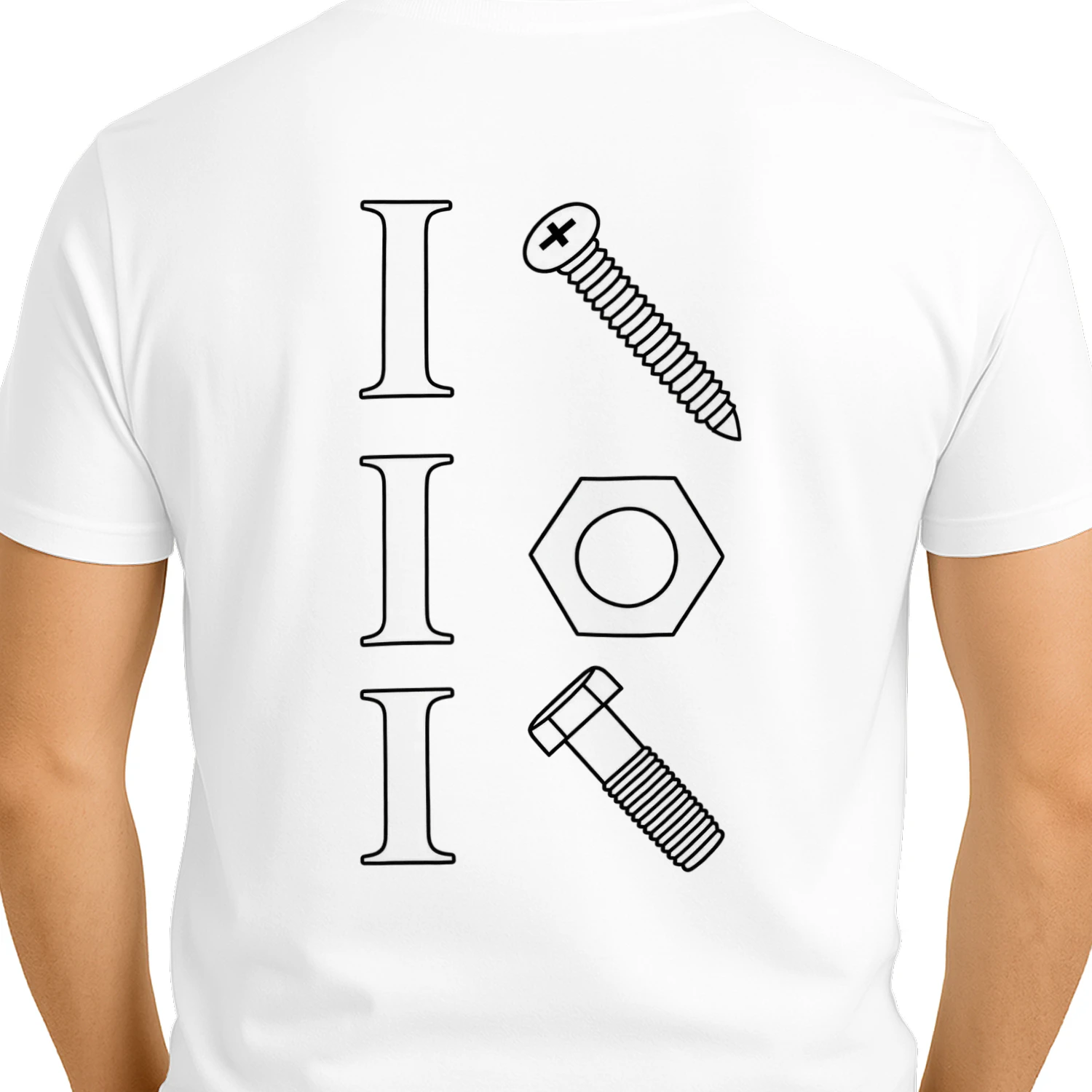 I Nut Screw Funny Construction Mechanic