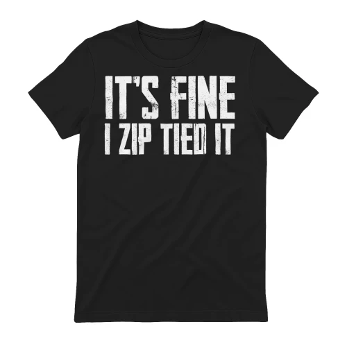 It's Fine - I zip tied it