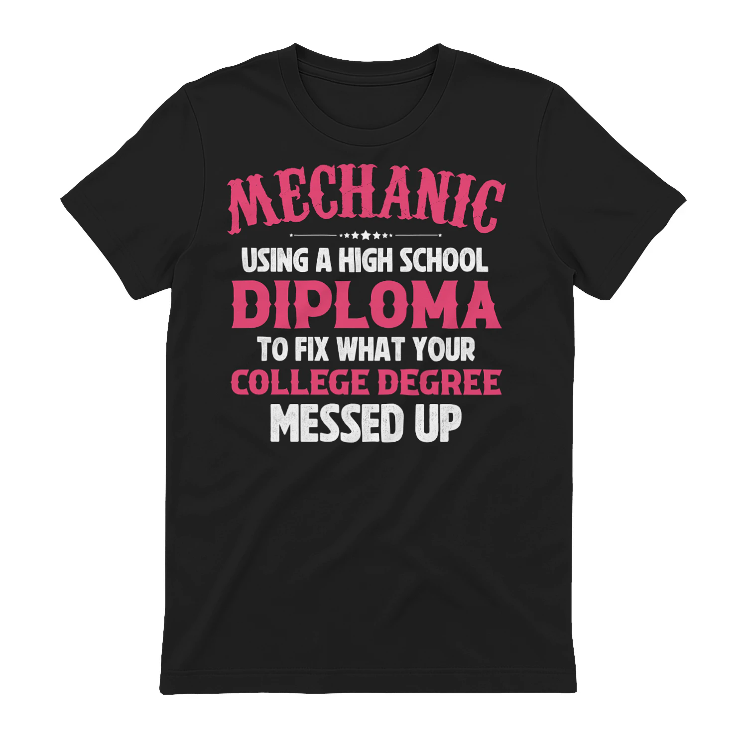 Mechanic - Fix your college degree messed up