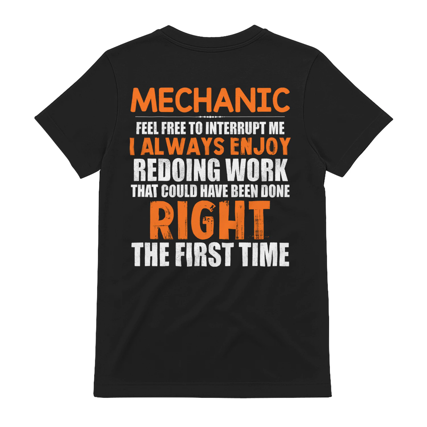 MECHANIC - Enjoy Redoing Work