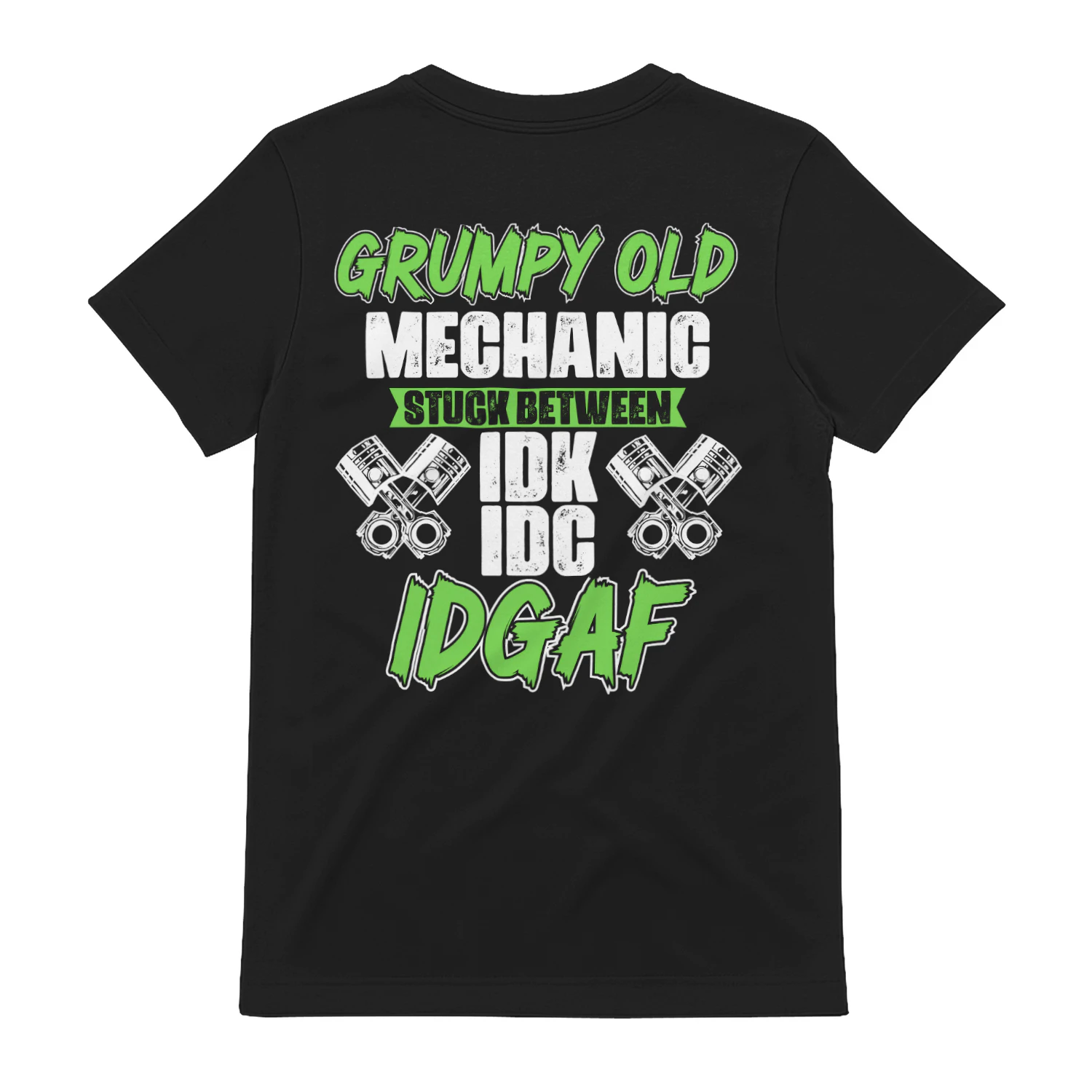 GRUMPY OLD MECHANIC STUCK BETWEEN IDK IDC IDGAF