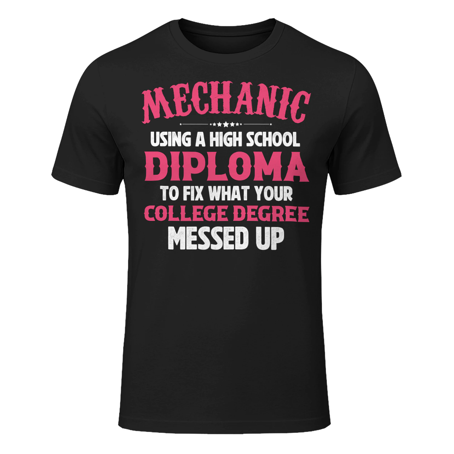 Mechanic - Fix your college degree messed up