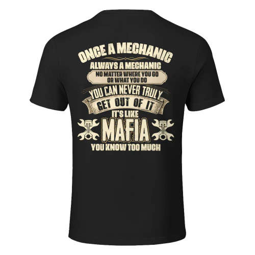 Once A Mechanic - Always A Mechanic