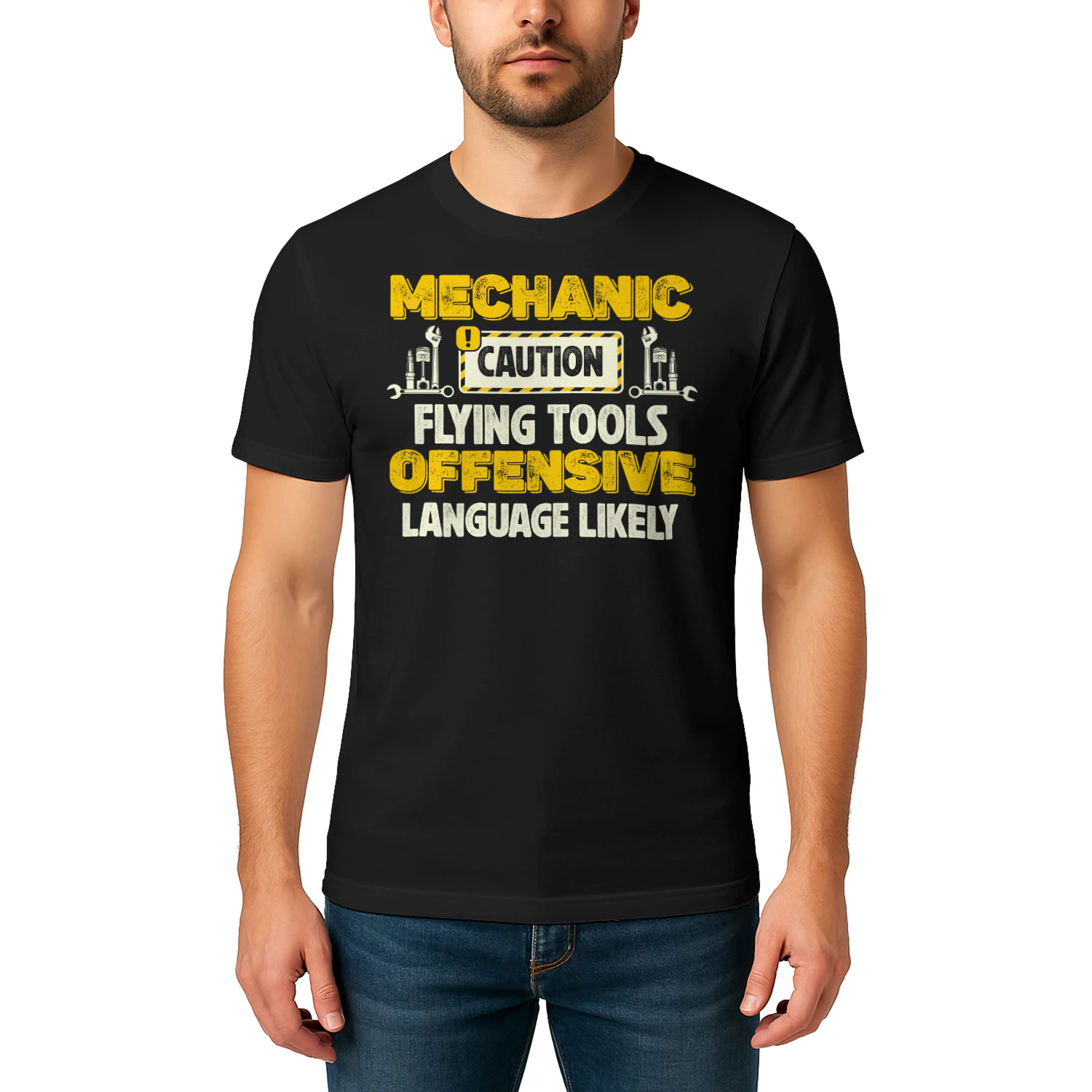 MECHANIC - CAUTION FLYING TOOLS