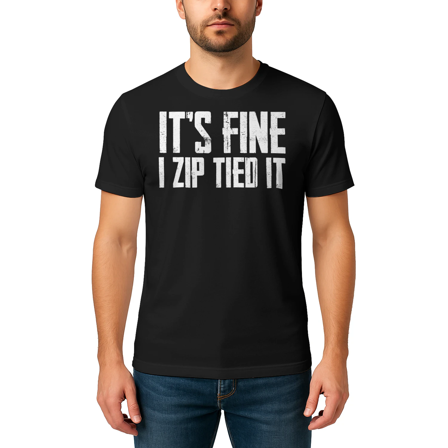 It's Fine - I zip tied it