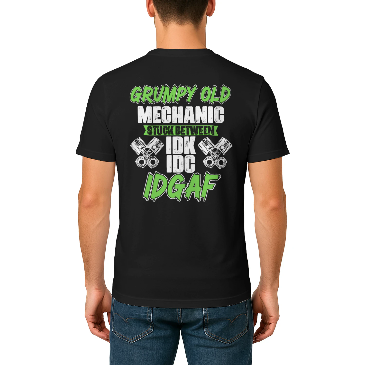 GRUMPY OLD MECHANIC STUCK BETWEEN IDK IDC IDGAF