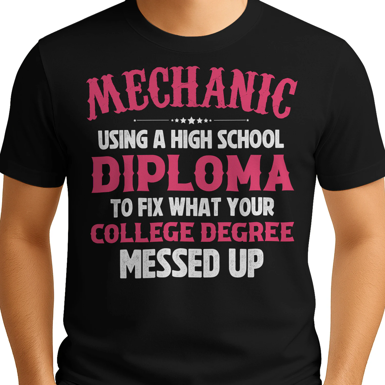 Mechanic - Fix your college degree messed up