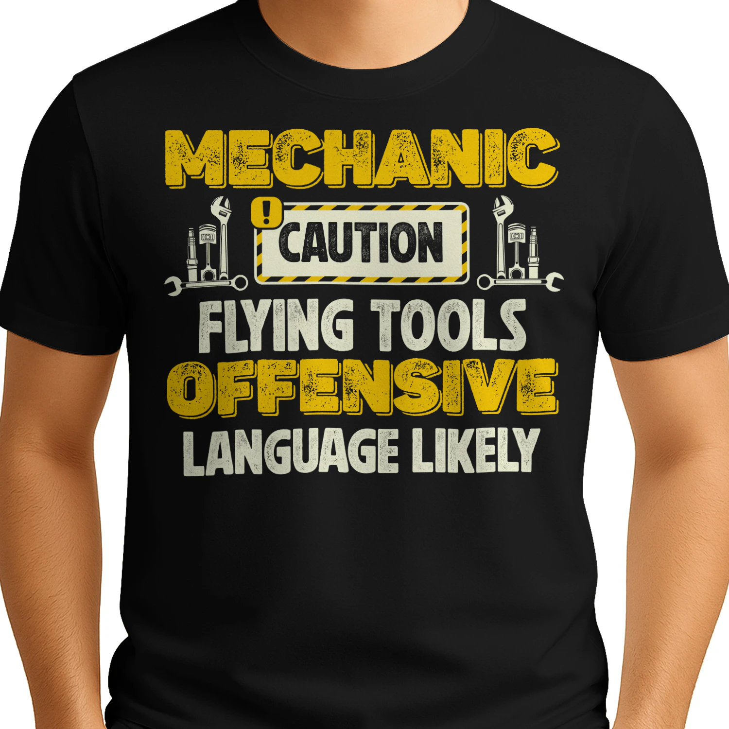 MECHANIC - CAUTION FLYING TOOLS