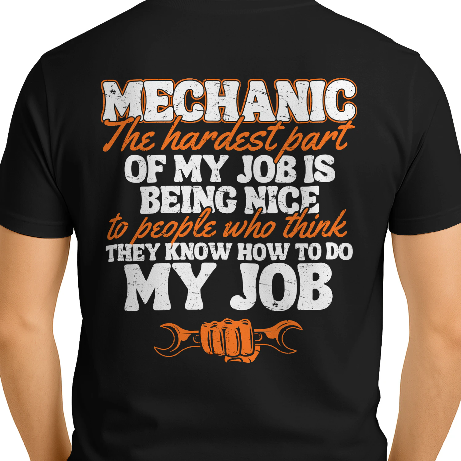 I am a Mechanic - I Sleep less and word harder
