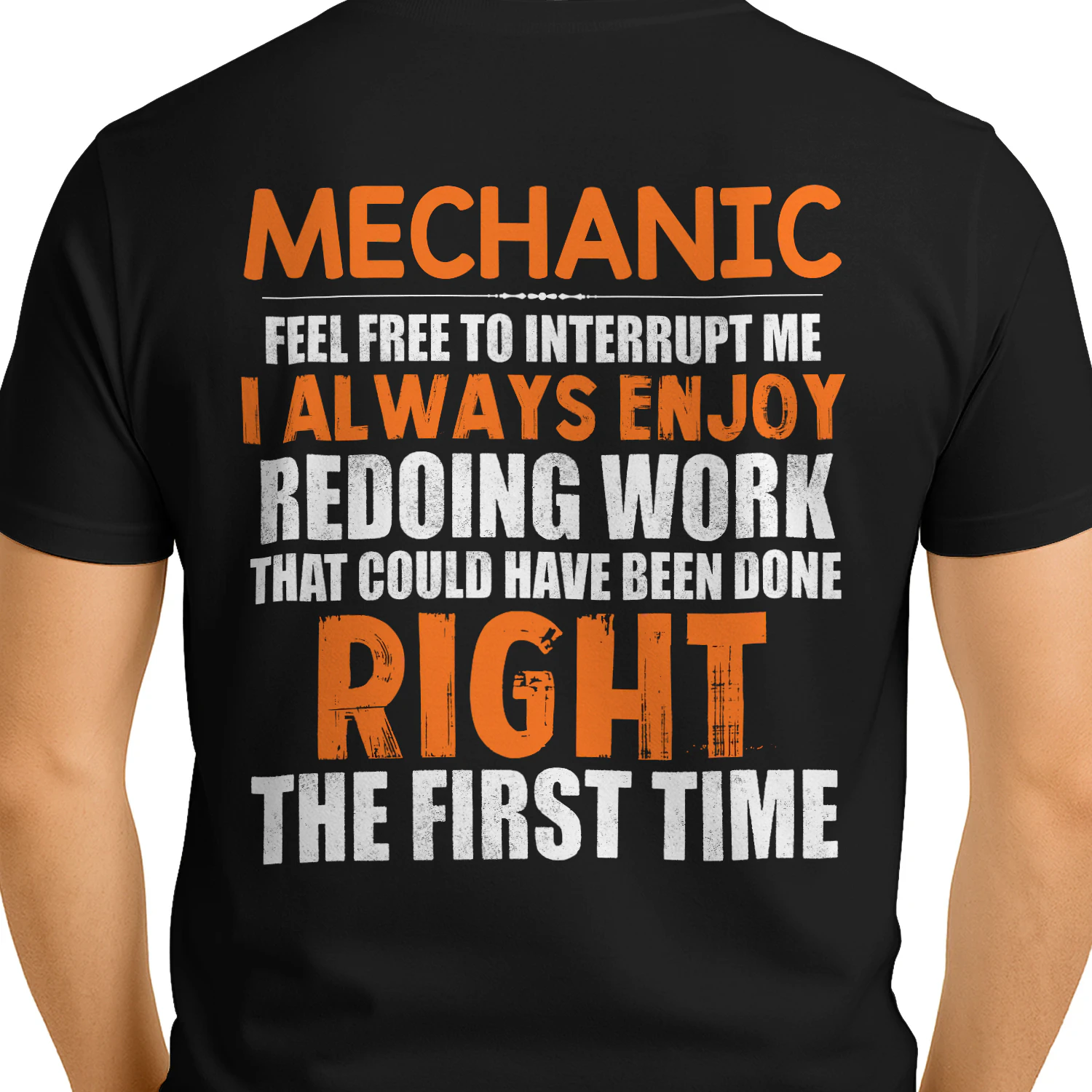 MECHANIC - Enjoy Redoing Work
