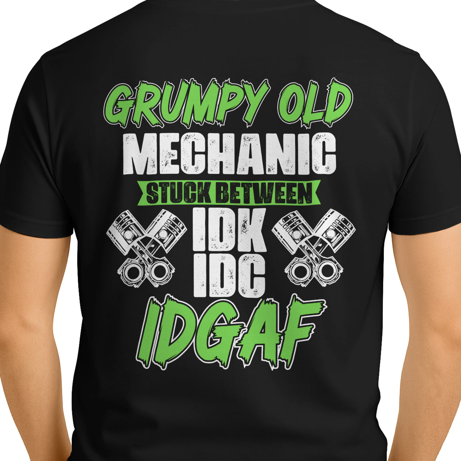 GRUMPY OLD MECHANIC STUCK BETWEEN IDK IDC IDGAF