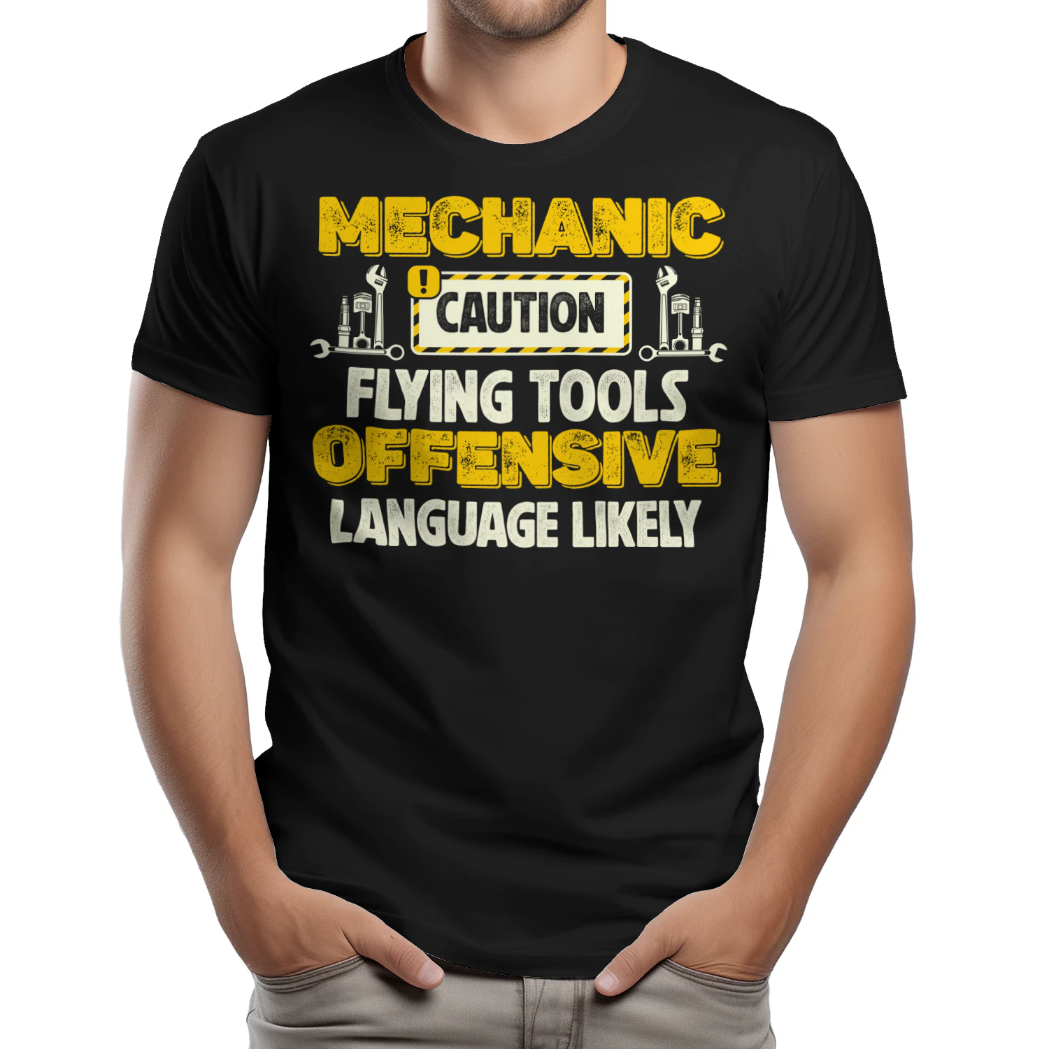 MECHANIC - CAUTION FLYING TOOLS