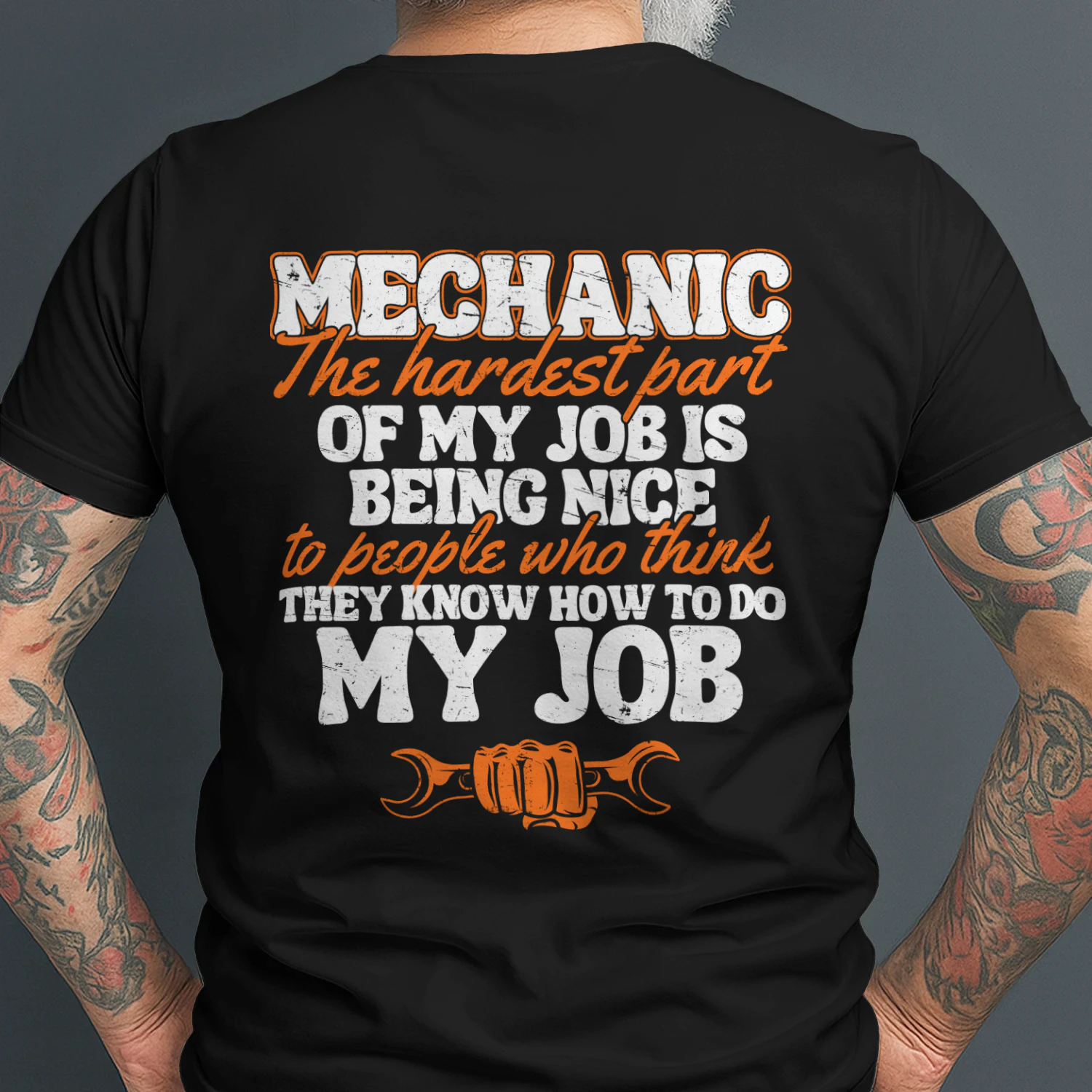I am a Mechanic - I Sleep less and word harder