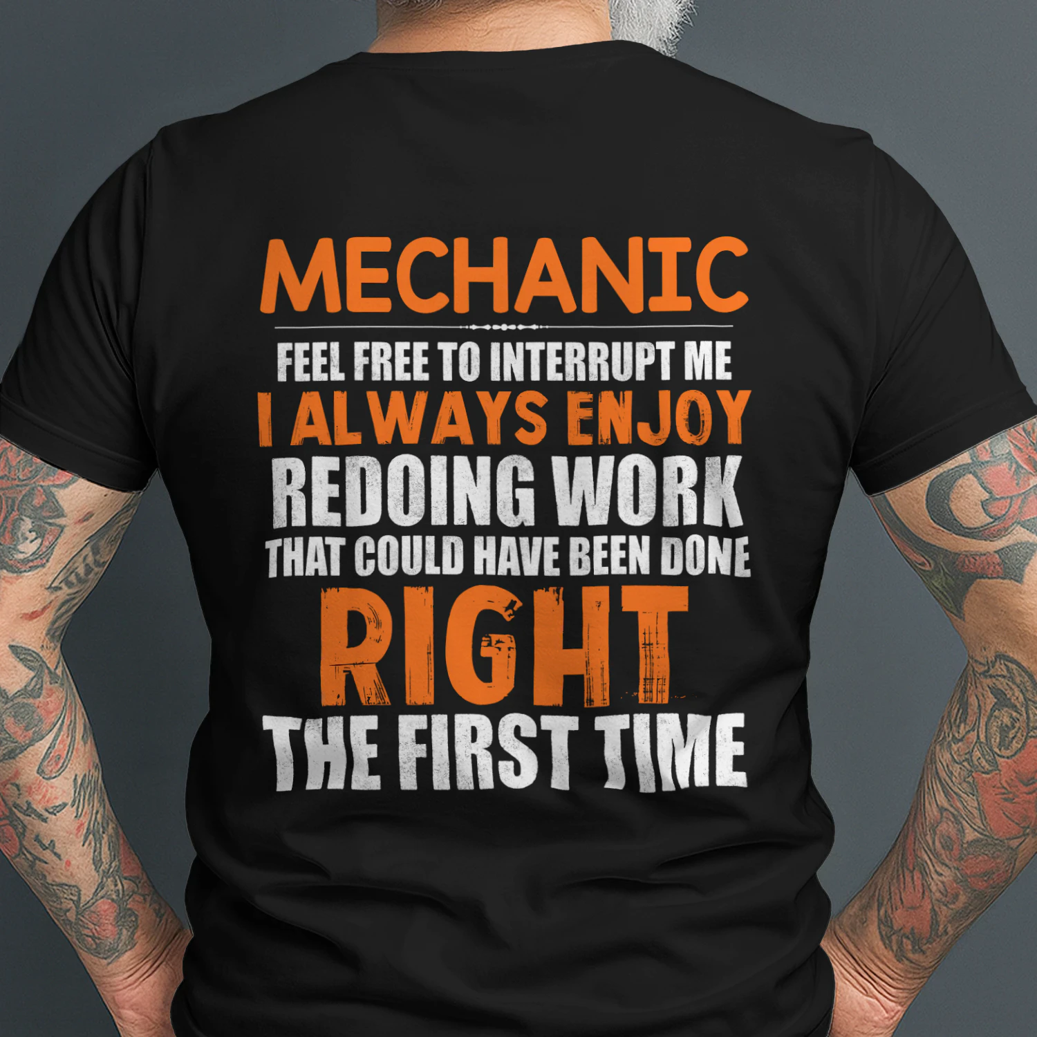 MECHANIC - Enjoy Redoing Work