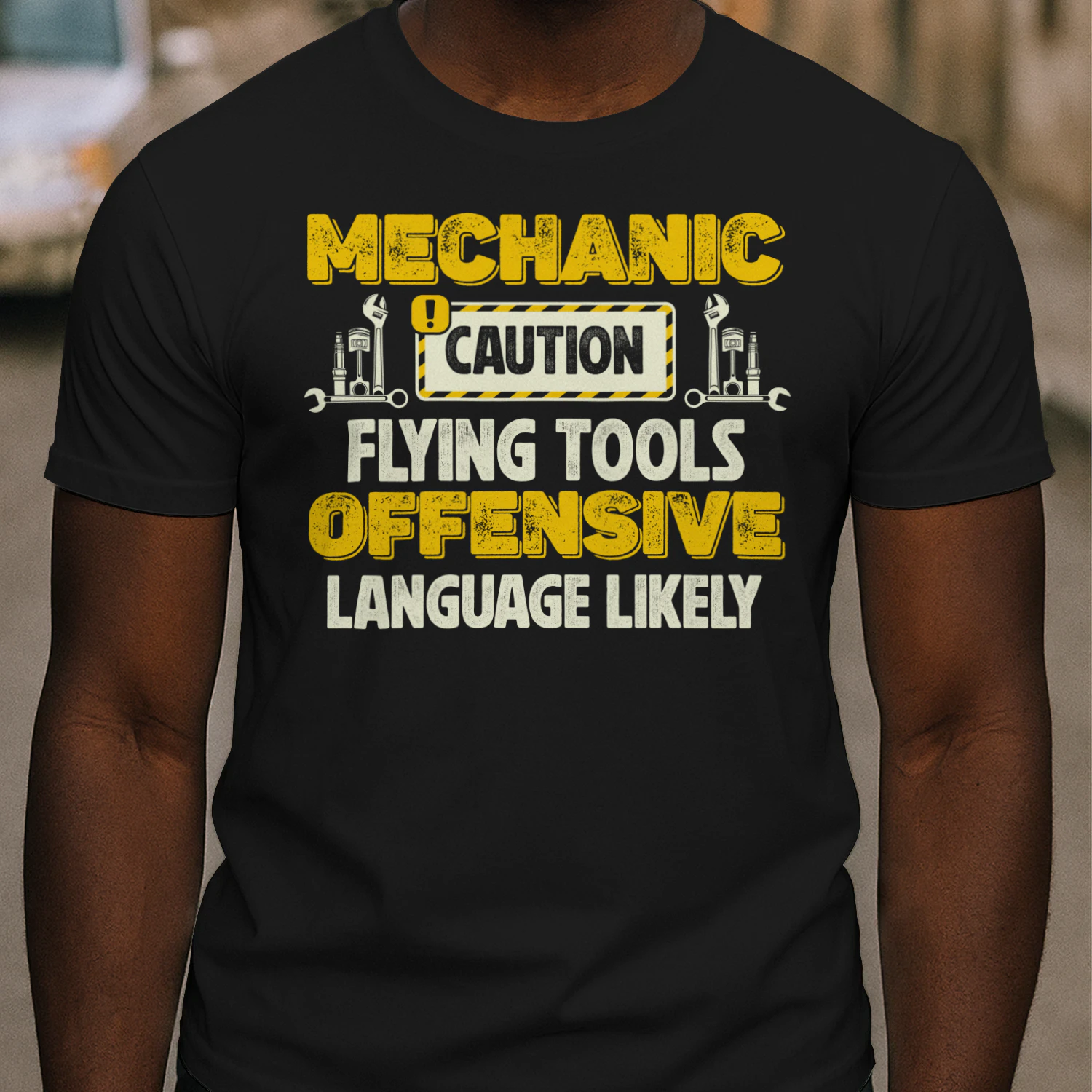 MECHANIC - CAUTION FLYING TOOLS