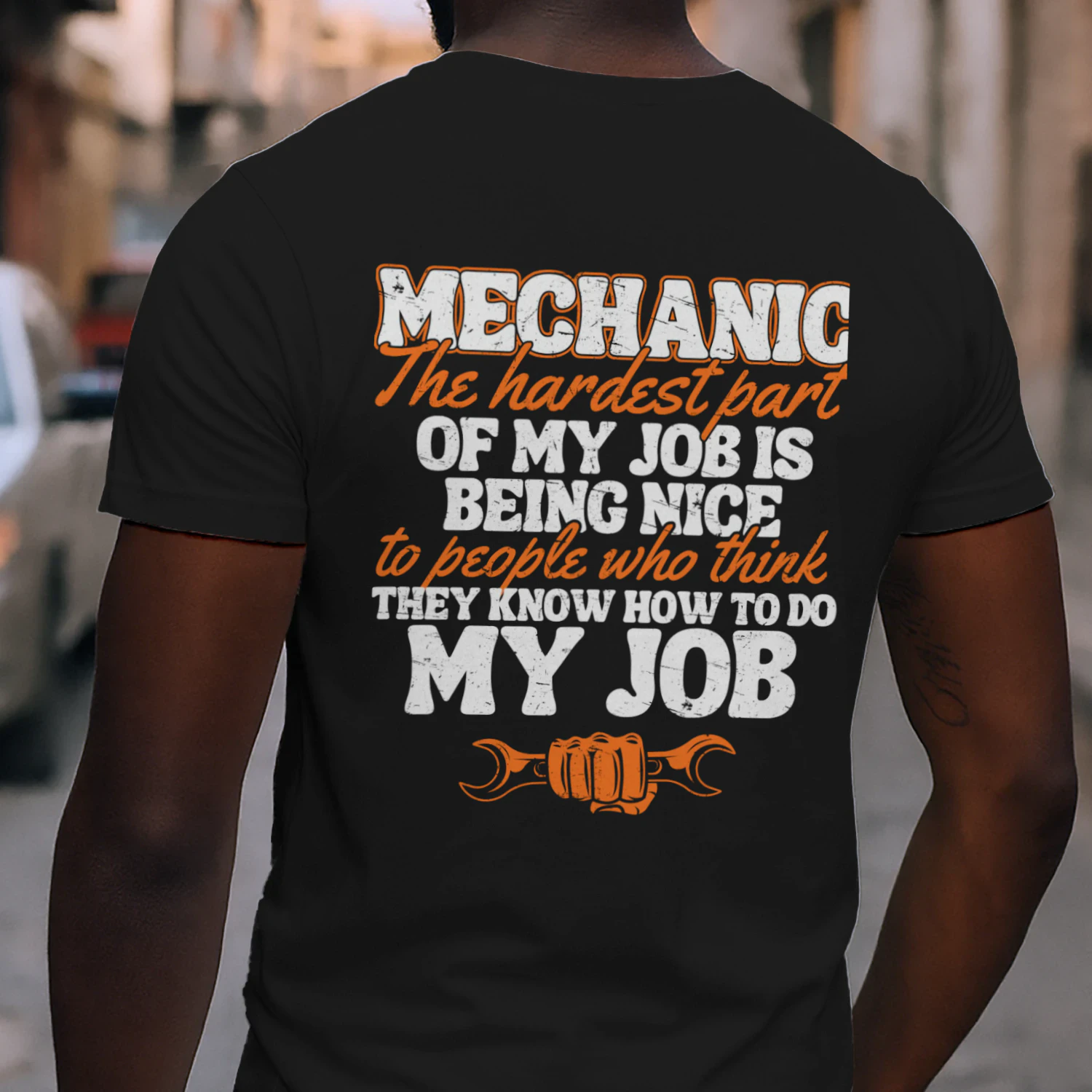 I am a Mechanic - I Sleep less and word harder